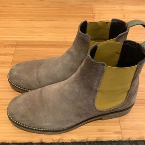 Suede Chelsea boots